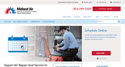 Desktop Screenshot of midlandair.com